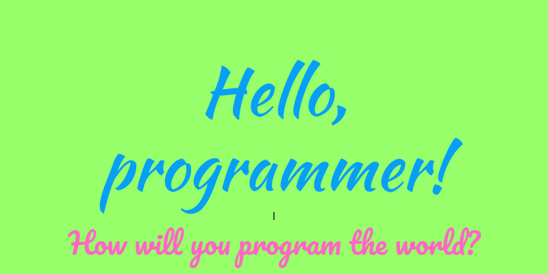 C hello world program output