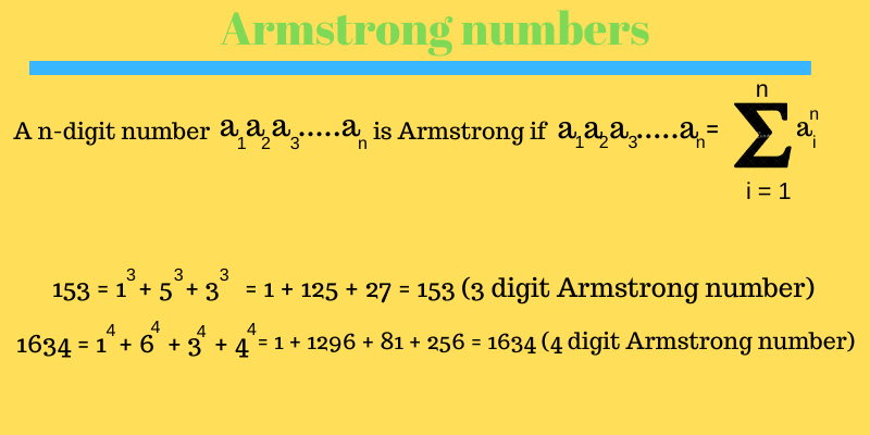 Armstrong number